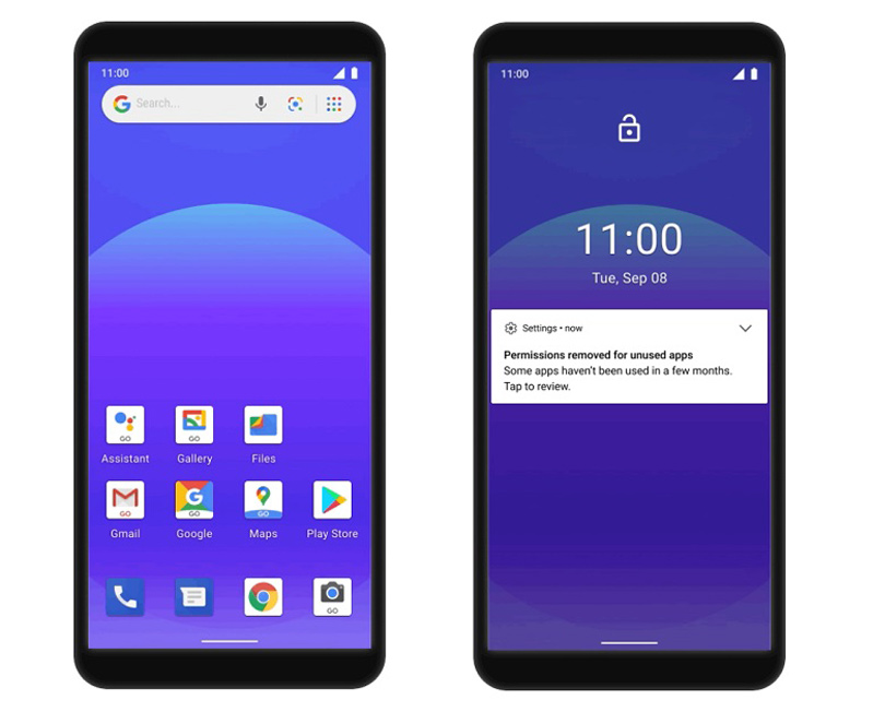 Android 11 Go ra mắt hình 2  Google vẫn đem những gì tốt nhất của mình lên phiên bản rút gọn