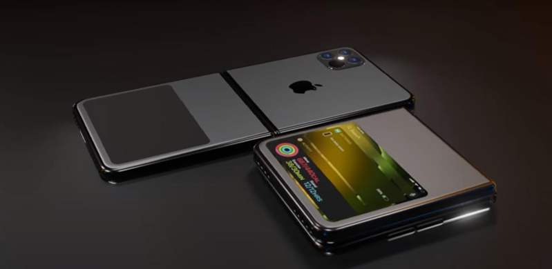 iphone flip lộ diện concept hình 3 iPhone Flip được cho là sản phẩm triển vọng trong tương lai