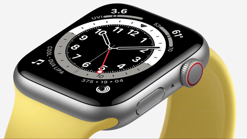 Apple Watch SE sử dụng chip S5 chip, trong khi Series 6 dùng chip S6 nhanh hơn 20%
