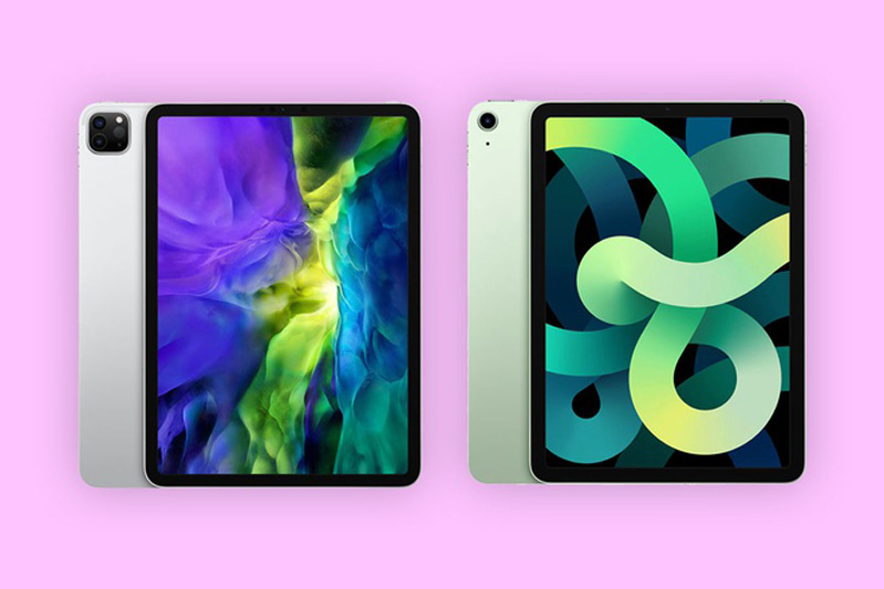 Hai mẫu iPad có hai giá bán không quá chênh lệch so với nhau 