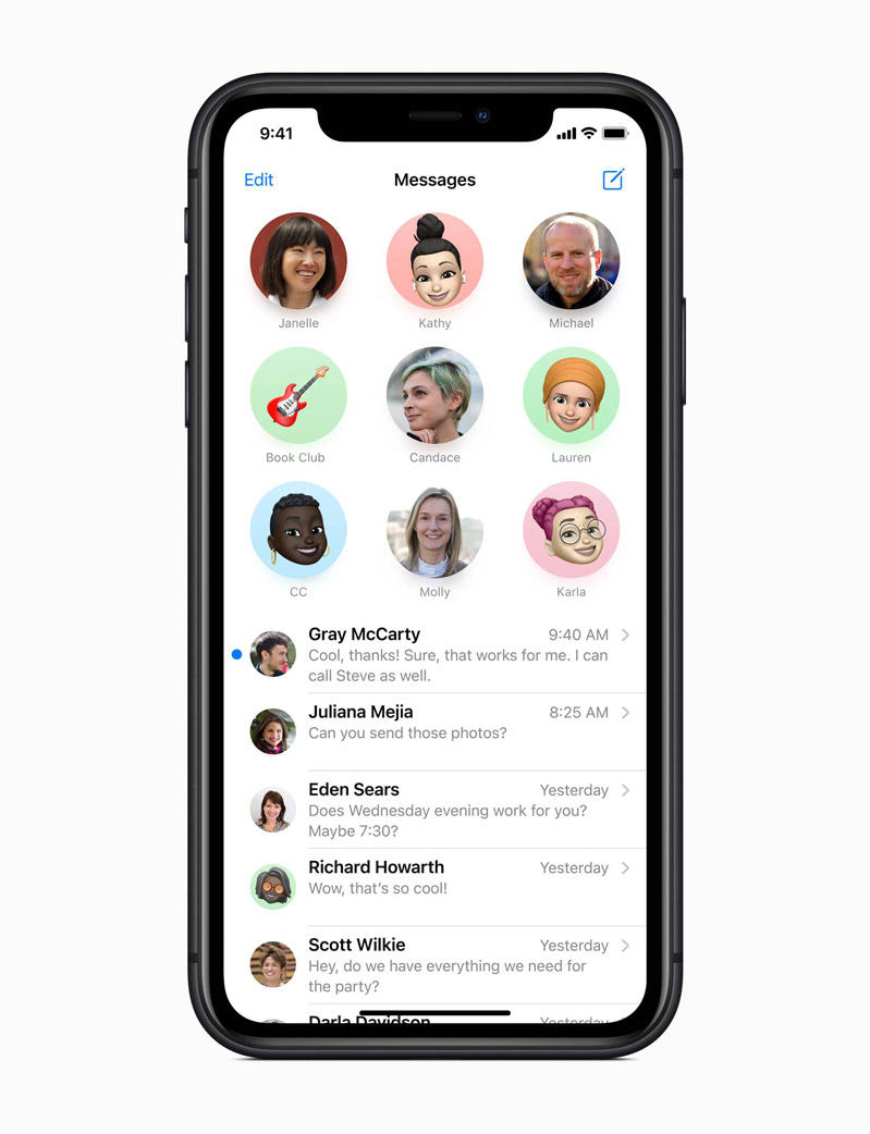 iOS 14 gặp lỗi hinh 7 Ứng dụng nhắn tin mới trên iOS 14