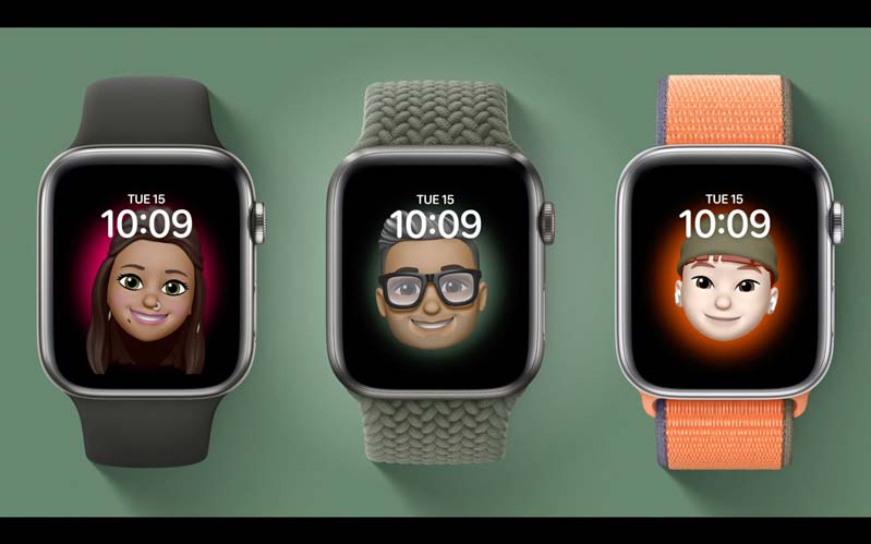 Tính năng Memojii độc đái trên Apple Watch Series 6