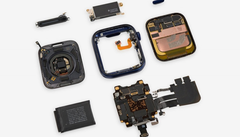 Nội thất bên trong Apple Watch Series 6 