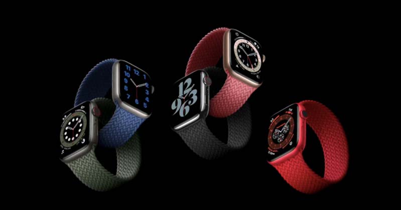 Apple Watch Series 6 được tung ra với hai phối màu mới cực hot 