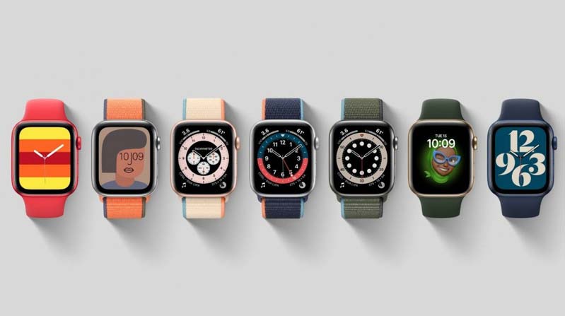 Apple Watch SE hỗ trợ mặt đồng hồ đa dạn như Series 6