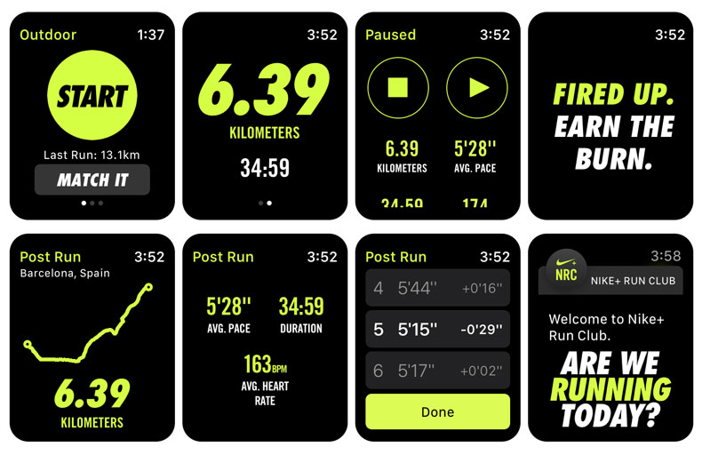 apple watch series 6 nike hình 3 Tùy chỉnh mặt đồng hồ thể thao trên Apple Watch Series 6 Nike