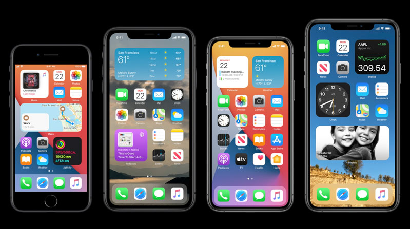iphone 6s plus hỗ trợ ios 14 hình 2 iOS 14 hỗ trợ đa dạng các dòng iPhone của Apple