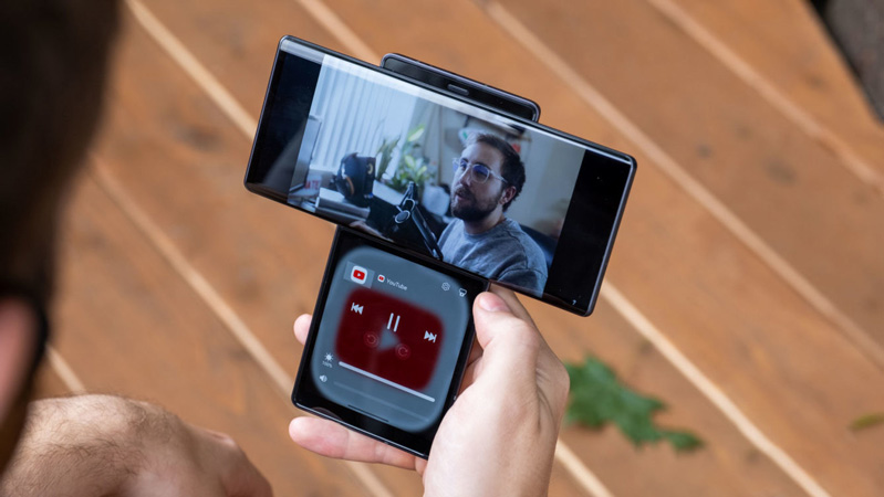 LG Wing cho phép bạn thực hiện nhiều tác vụ LG Wing cho phép bạn thực hiện nhiều tác vụ