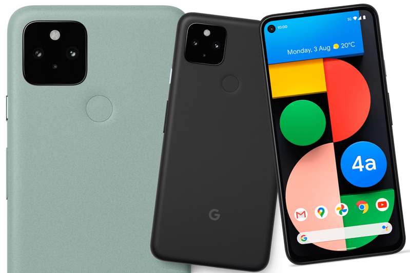 Google Pixel hình 1 Pixel 5 ra mắt cạnh trang với iPhone 12