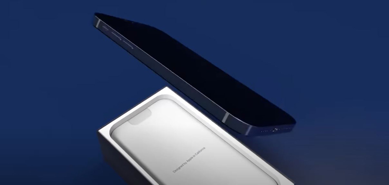 Đập hộp iphone 12 pro hình 4 Các cạnh được làm vuông trên iPhone 12 Pro