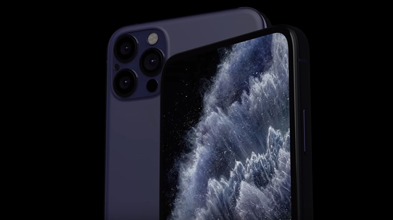 mở hộp iphone 12 pro hình 1 iPhone 12 Pro lộ diện màu xanh navy