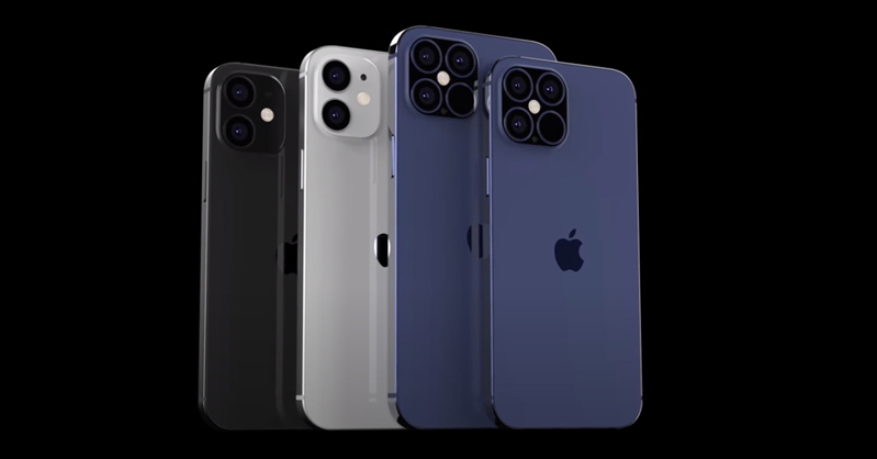 tổng hợp thông tin iphone 12 hình 1 iPhone 12 sẽ có 4 phiên bản