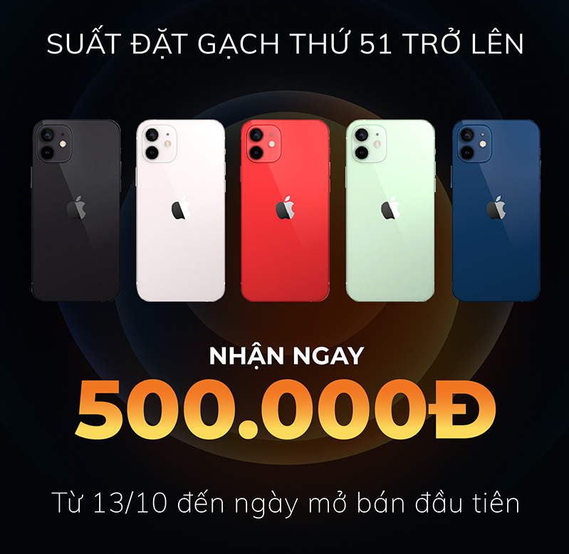 Lên đời iPhone 12 - Thu CŨ đổi MỚI trị giá đến 2.000.000đ