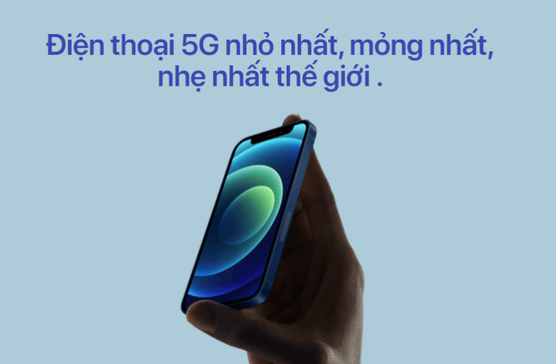 iPhone 12 Mini mới hình 5 iPhone 12 Mini mới được hỗ trợ kết nối 5G