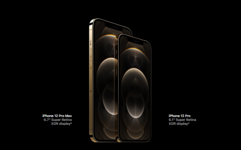 iPhone 12 Pro và iPhone 12 Pro Max hình 2 Sự khác biệt giữa 2 màn hình iPhone 12 Pro và iPhone 12 Pro Max
