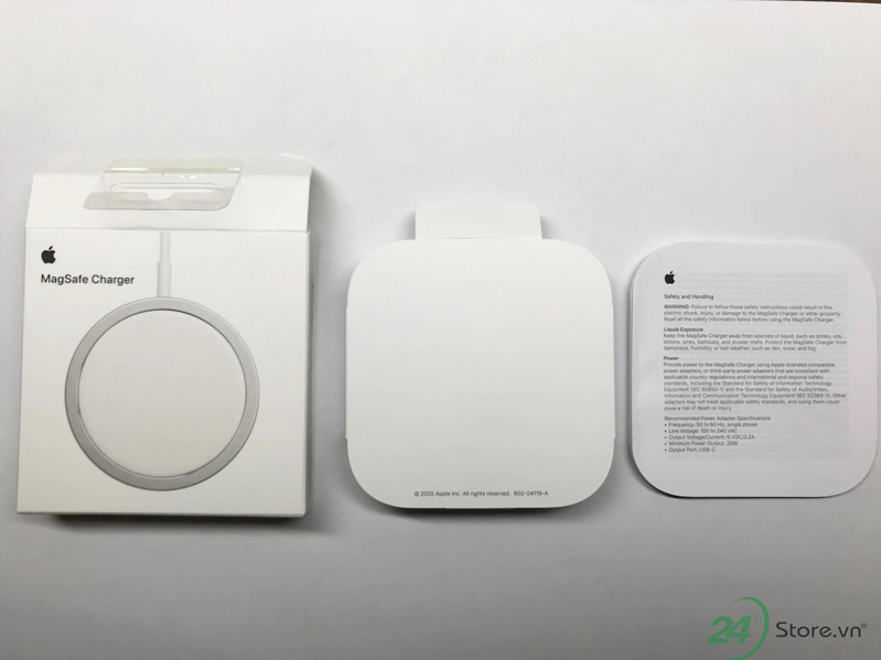 phụ kiện magsafe cho iphone 12 hình 4 Sạc không dây magsafe chi iphone 12