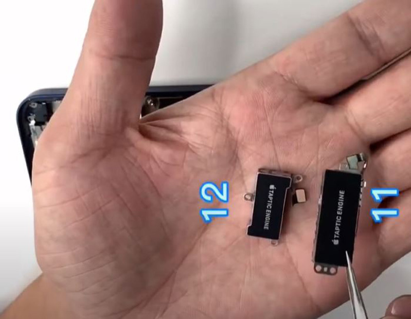Taptic Engine nhỏ hơn trên iPhone 12 