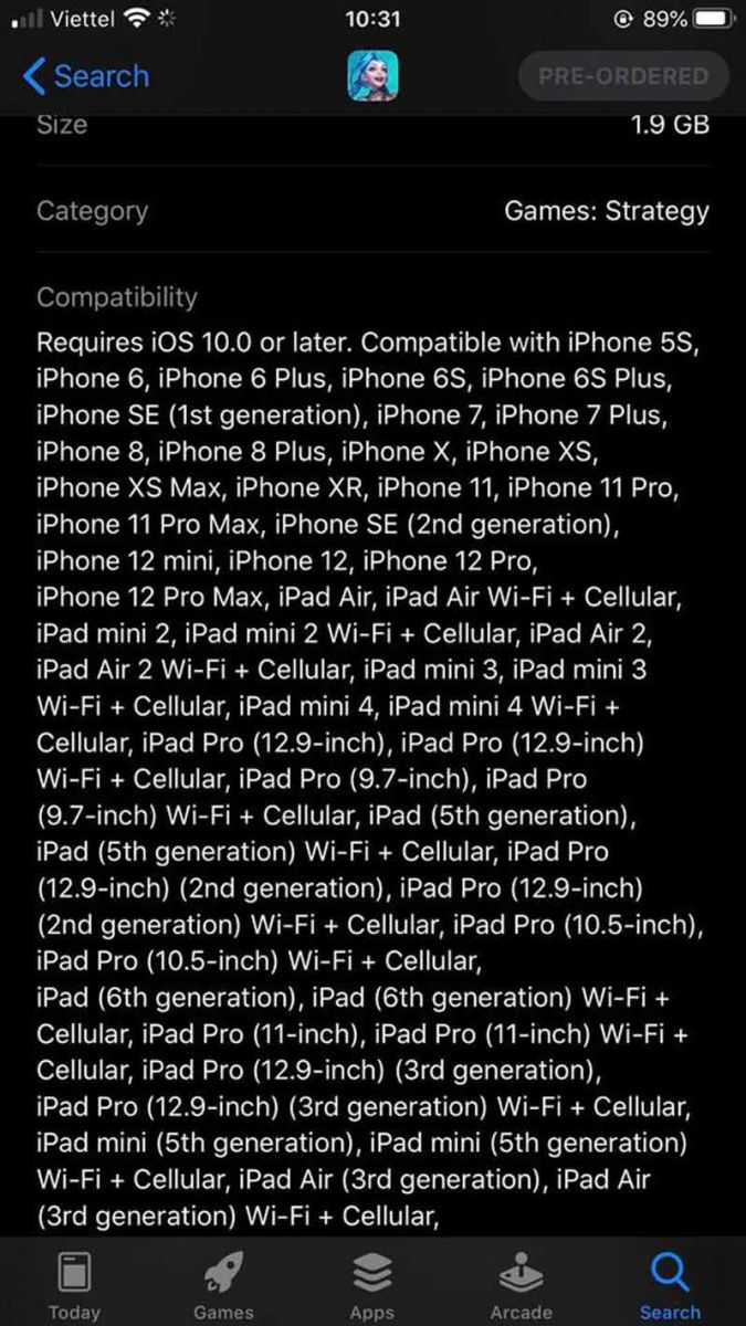 Danh sách iPhone hỗ trợ lmht  Danh sách iPhone hỗ trợ lmht