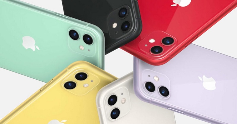 iPhone 11 hình 2 iPhone 11 có thiết kế giống iPhone 12