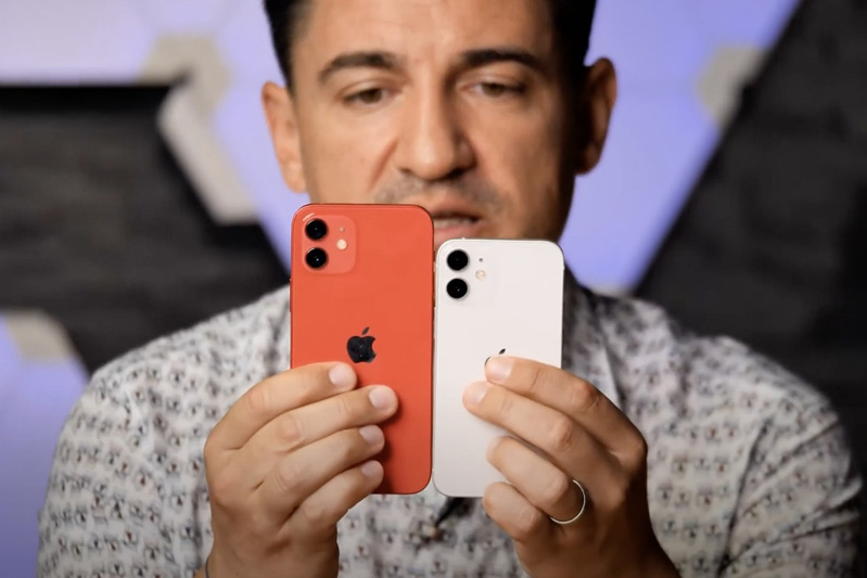 trên tay iphone 12 mini hình 2 Trên tay iphone 12 mini