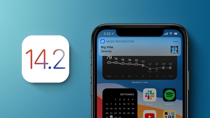 ios 14.2 hình 1 ios 14.2 phát hành chính thức