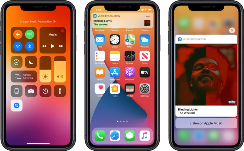 ios 14.2 hình 3 Tính năng Shazam được cập nhật