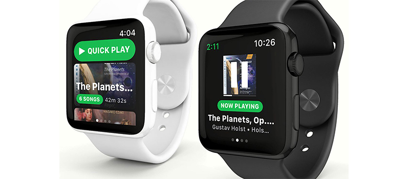 Spotify hỗ trợ phát nhạc trên Apple Watch