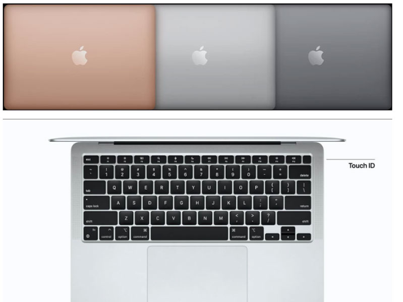 MacBook Air 2020 M1   màu MacBook Air 2020 M1