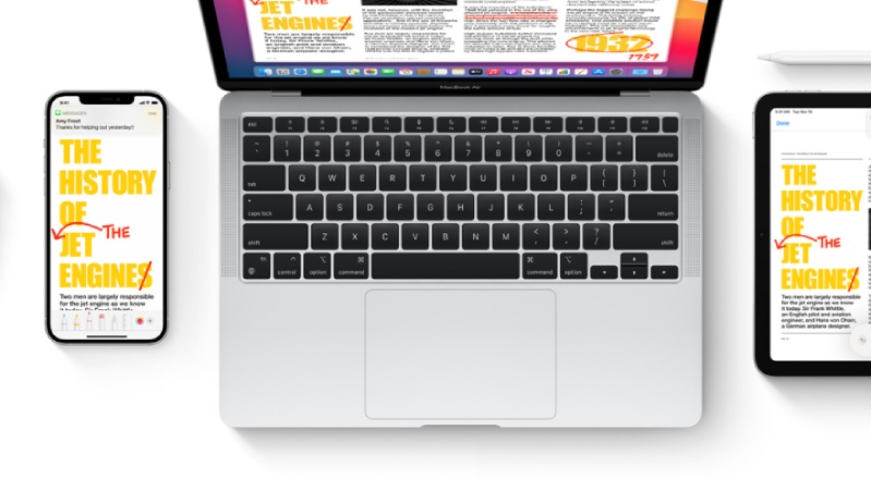 bàn phím ma thuật của MacBook Pro 2020 M1