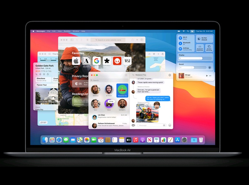 Chip M1 kết hợp với macOS Big Sur tạo ra khả năng xử lý dữ liệu cực nhanh 