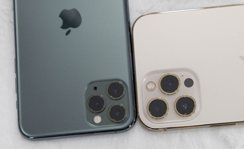 so sánh iphone 12 pro max và 11 pro max 