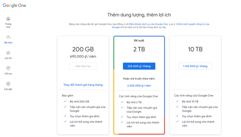thay thế google photos