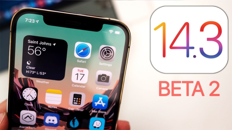 iOS 14.3 developer beta 2 mở khoá tính năng mới trên iPhone 12 Pro