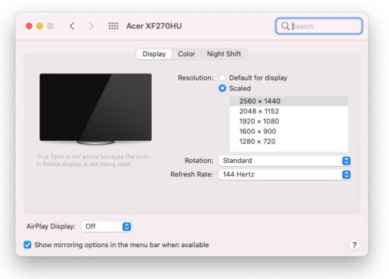 macbook air m1 hỗ trợ egpu 