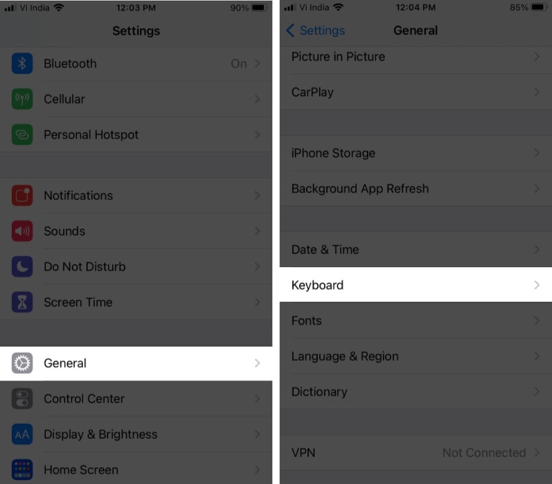 iPhone hình 8 Cách để khắc phục độ trễ bàn phím trên iPhone trong iOS 14