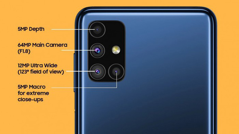 galaxy m51  hình 9 thông số camera galaxy m51