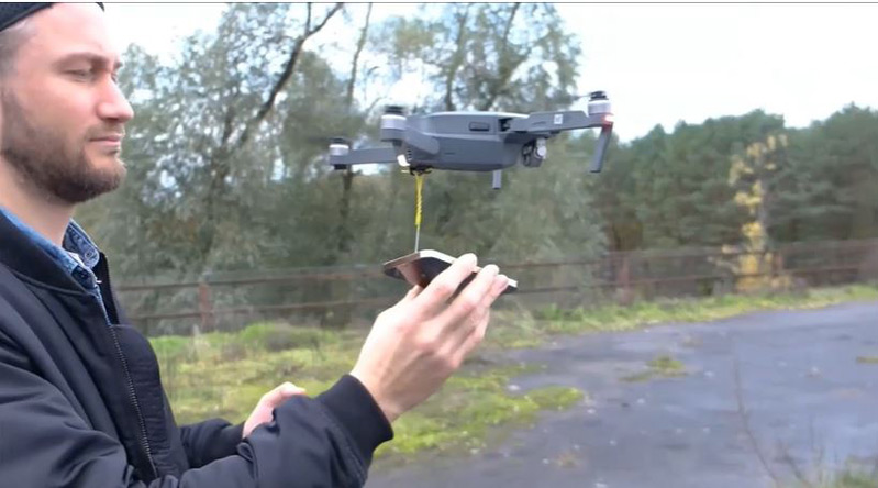 bài test được dùng bởi drone 