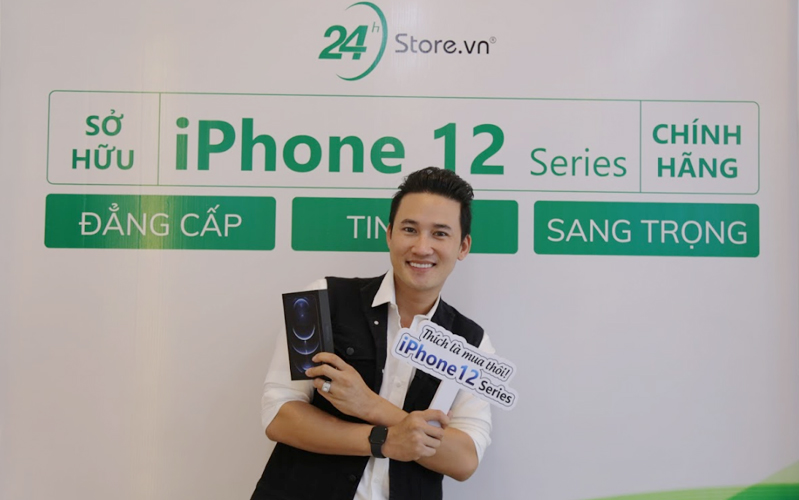 iphone 12 pro dien vien ha tri quang