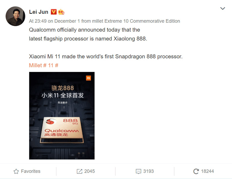 smartphone đầu tiên sử dụng snapdragon 888 