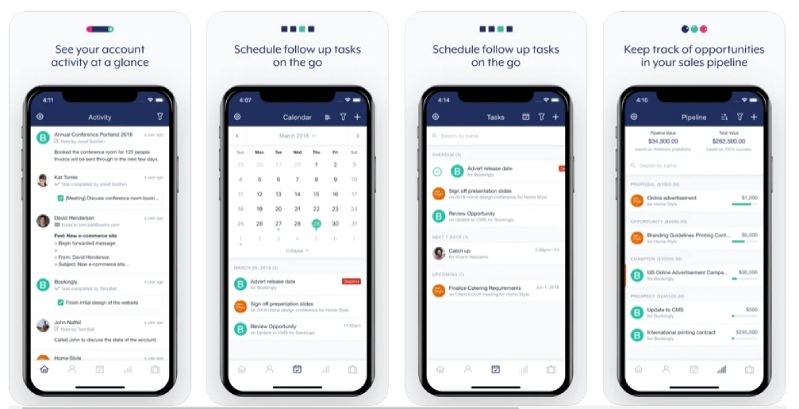 Ứng dụng CRM tốt nhất cho iPhone và iPad năm 2020