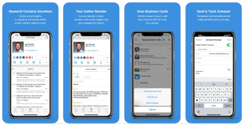 Ứng dụng CRM tốt nhất cho iPhone và iPad năm 2020