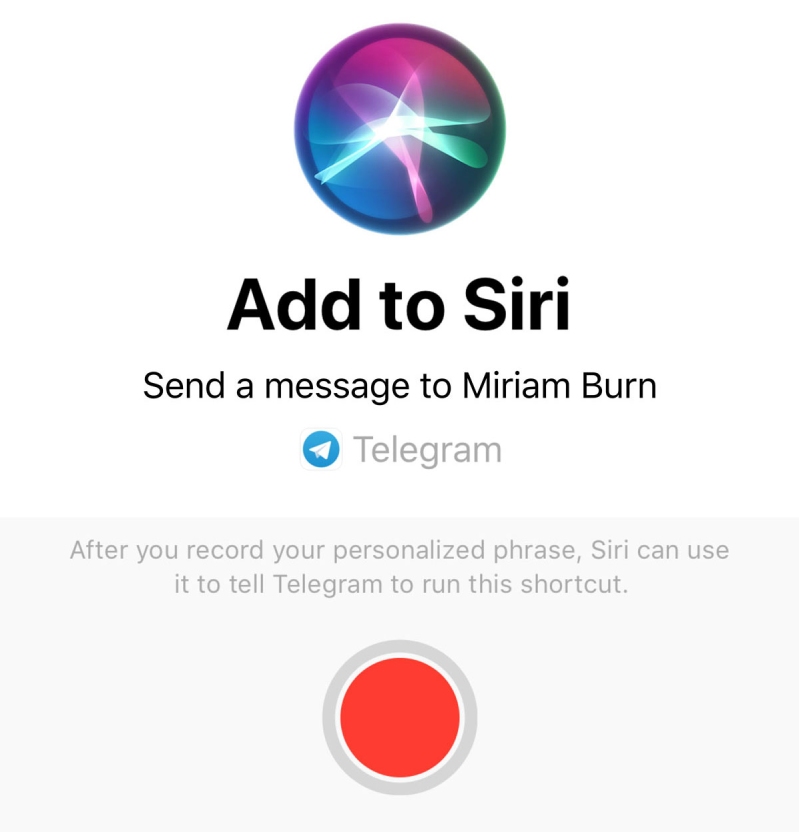 Siri có thể đọc và trả lời tin nhắn Telegram trên iPhone và iPad