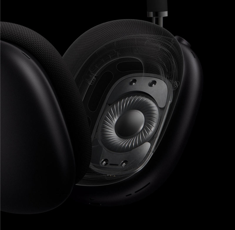 airpods max hình 5 driver bên trong airpods max