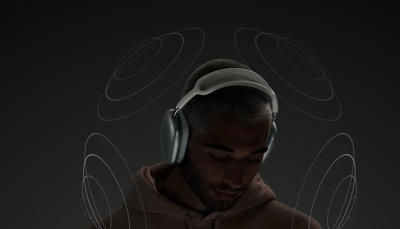 airpods max hình 7 âm thành vòm trên airpods max
