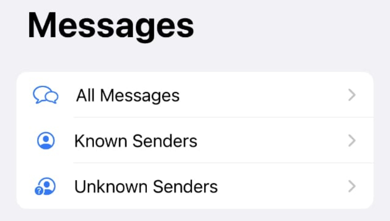 iPhone hình 3 Cách chặn cuộc gọi, tin nhắn và Email Spam trên iPhone