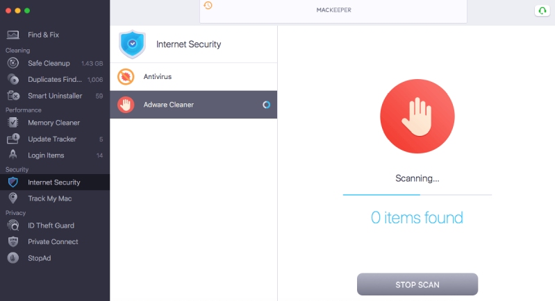 MacKeeper 5 Adware Cleaner