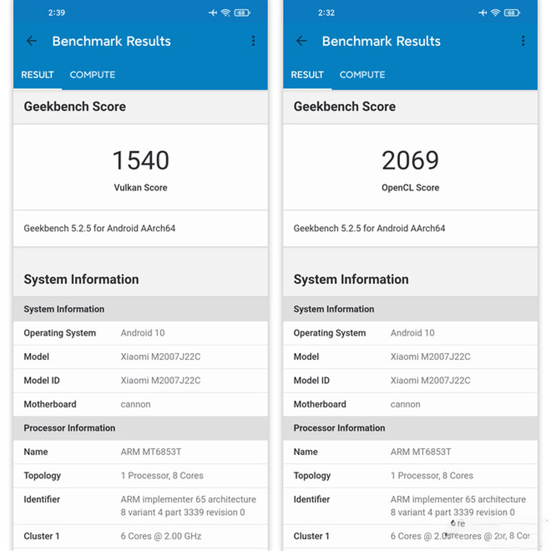 redmi note 9 5g hình 4 điểm số dimensity