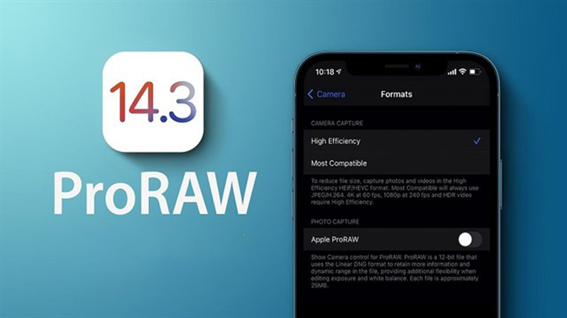 Apple ProRAW  Apple ProRAW