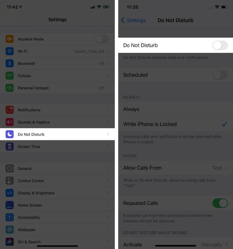 Mẹo khắc phục Apple Watch không đổ chuông khi có cuộc gọi đến