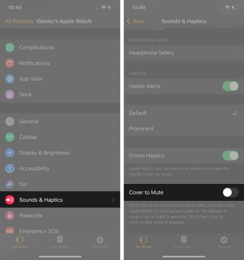 Mẹo khắc phục Apple Watch không đổ chuông khi có cuộc gọi đến